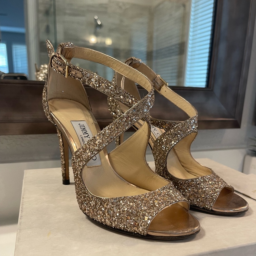 Jimmy Choo shoes Emily 100 Ballet Pink. SZ 6.5.